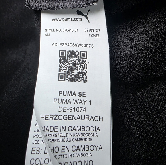 PUMA Piped Tricot Lightweight Track Jacket- Women's Size 3X NWOT - Picture 7 of 13